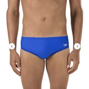 New Speedo Men's PowerFlex Eco Race II Tech Swim Brief 34” 70800H